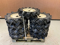 8x 8-16 minitractor band met velg - afbeelding 7 van  8