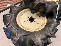 8x 8-16 minitractor band met velg - afbeelding 3 van  8