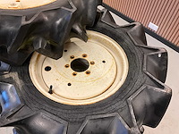 8x 8-16 minitractor band met velg - afbeelding 6 van  8