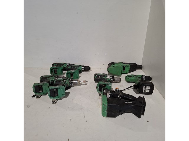 8x accu gereedschap , hitachi/ hikoki - afbeelding 1 van  36