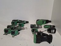 8x accu gereedschap , hitachi/ hikoki - afbeelding 1 van  36