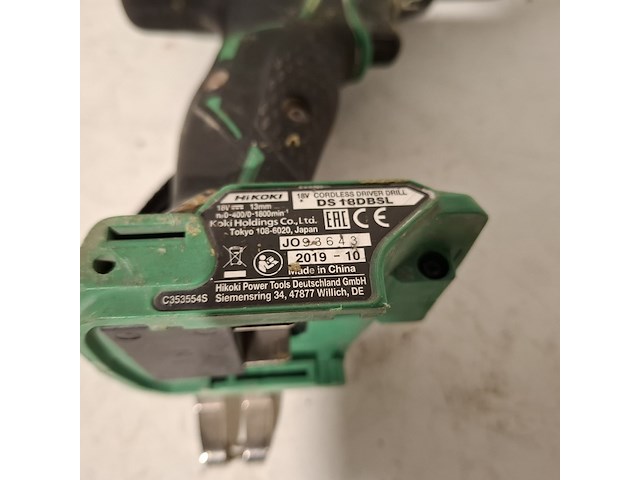 8x accu gereedschap , hitachi/ hikoki - afbeelding 18 van  36