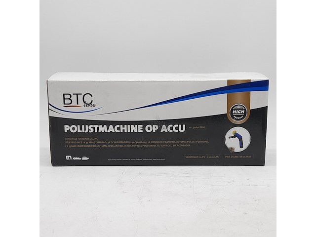 8x accu polijstmachine, btc - afbeelding 1 van  6