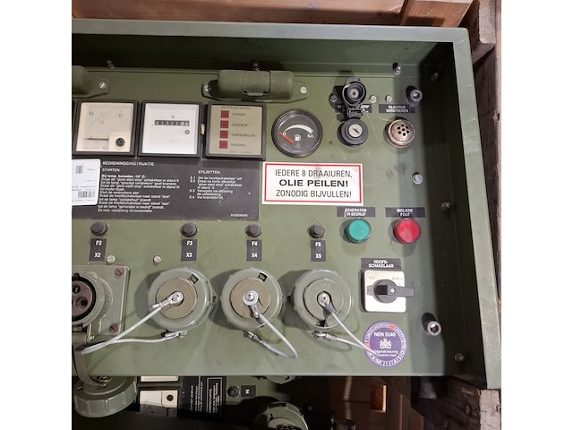 8x aggregaat bedieningspaneel - afbeelding 6 van  11