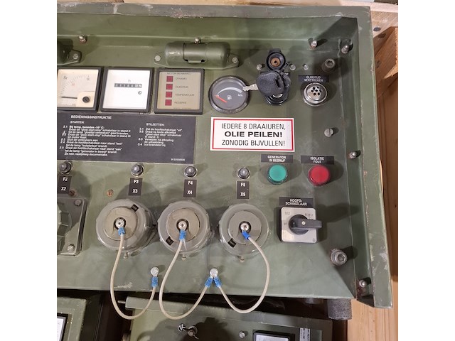 8x aggregaat bedieningspaneel - afbeelding 10 van  11