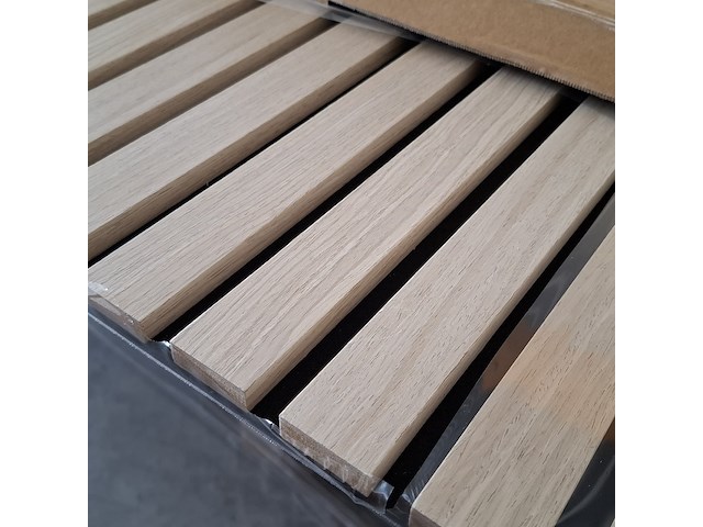 8x akoestisch wandpaneel, oak grey, 2026 - afbeelding 1 van  3
