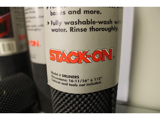 8x antislip mat voor in gereedschapswagen - afbeelding 2 van  11