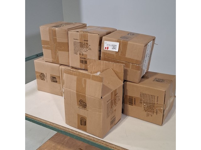 8x asbak met muurbeugel, manutan - afbeelding 3 van  11