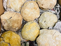 8x bergkristal geodes - afbeelding 4 van  5
