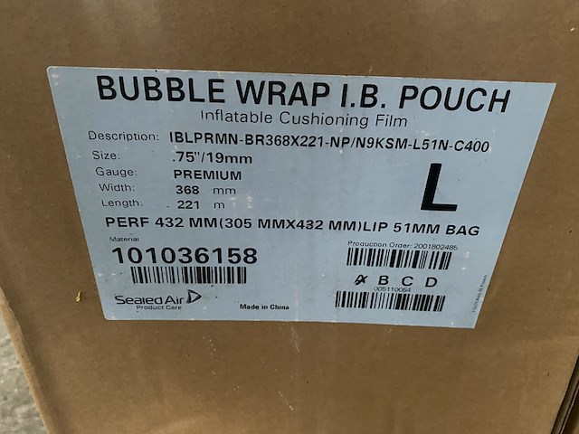 8x bescherm tassen bubble wrap pouch , sealed air, large - afbeelding 2 van  5