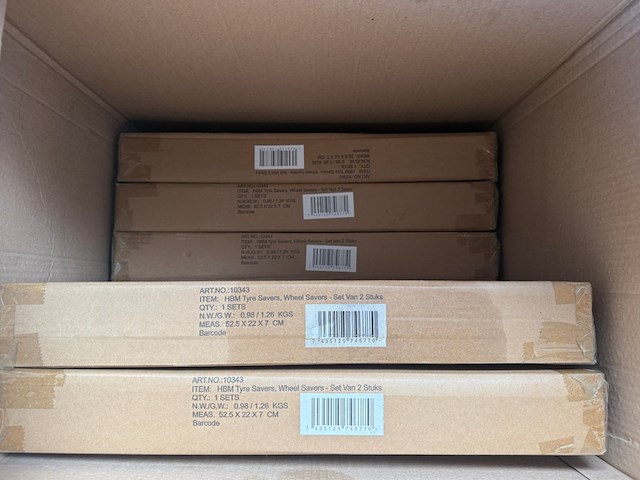 8x beschermmatset, hbm, tyre savers 10343 - afbeelding 4 van  4