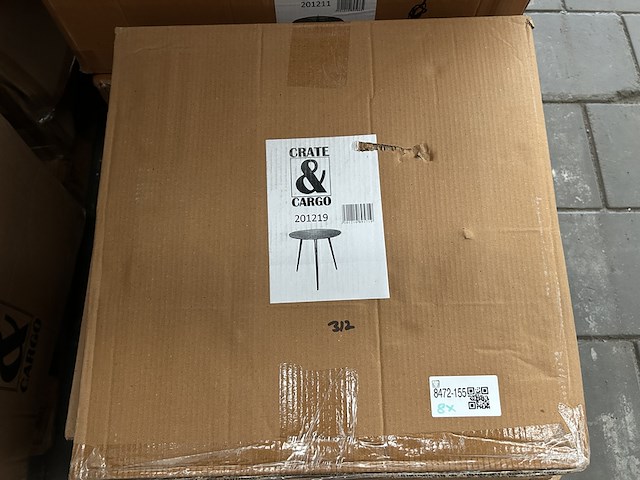 8x bijzettafel crate & cargo - afbeelding 4 van  4