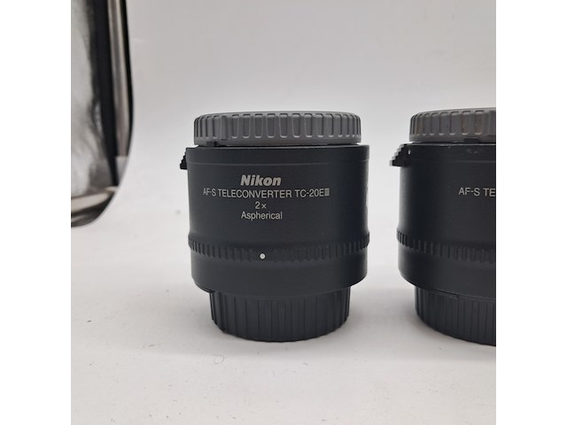 8x camera lens, nikon, o.a. af-s teleconverter tc-20 e 2x aspherical - afbeelding 9 van  9