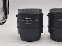 8x camera lens, nikon, o.a. af-s teleconverter tc-20 e 2x aspherical - afbeelding 9 van  9