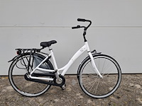 8x damesfiets, wit - afbeelding 9 van  18