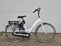 8x damesfiets, wit - afbeelding 13 van  18