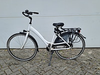 8x damesfiets, wit - afbeelding 15 van  17