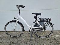 8x damesfiets, wit - afbeelding 17 van  17
