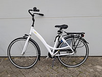 8x damesfiets, wit - afbeelding 5 van  27