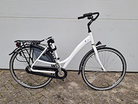 8x damesfiets, wit - afbeelding 7 van  27