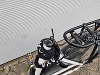 8x damesfiets, wit - afbeelding 9 van  27