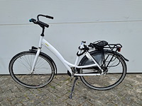 8x damesfiets, wit - afbeelding 11 van  27