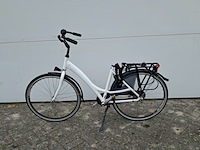 8x damesfiets, wit - afbeelding 19 van  27