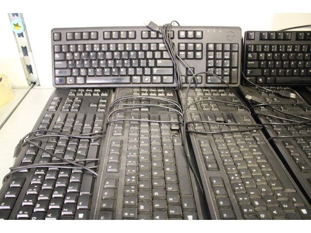 8x dell usb keyboard - afbeelding 5 van  11