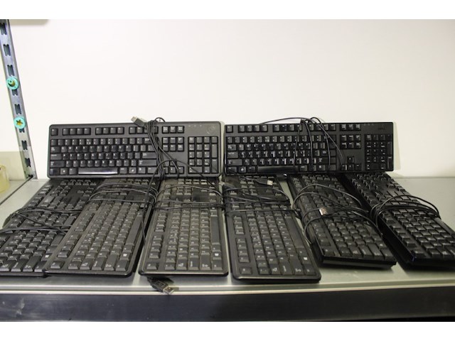8x dell usb keyboard - afbeelding 9 van  11