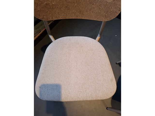 8x design kantine stoel planq, rebel chair za, grijs, bouwjaar 2023 - afbeelding 3 van  17