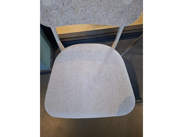 8x design kantine stoel planq, rebel chair za, grijs, bouwjaar 2023 - afbeelding 4 van  17