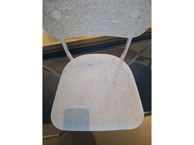 8x design kantine stoel planq, rebel chair za, grijs, bouwjaar 2023 - afbeelding 5 van  17