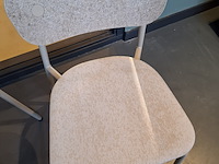 8x design kantine stoel planq, rebel chair za, grijs, bouwjaar 2023 - afbeelding 6 van  17