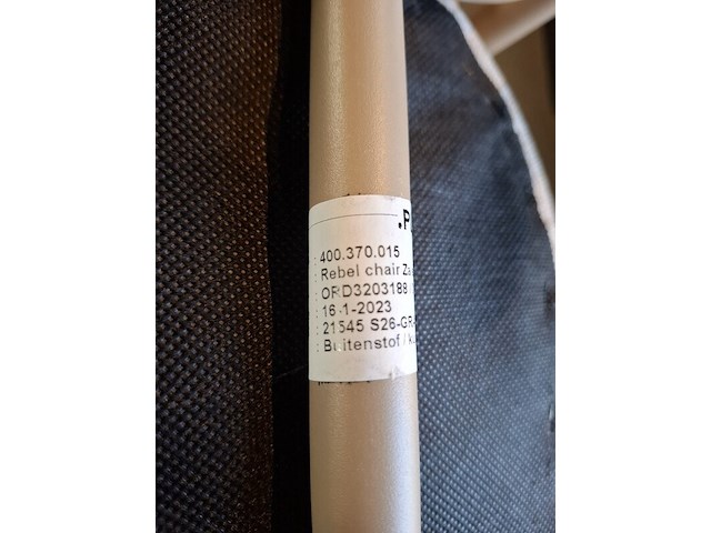 8x design kantine stoel planq, rebel chair za, grijs, bouwjaar 2023 - afbeelding 8 van  17