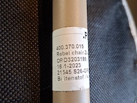 8x design kantine stoel planq, rebel chair za, grijs, bouwjaar 2023 - afbeelding 8 van  17