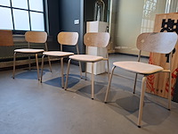 8x design kantine stoel planq, rebel chair za, grijs, bouwjaar 2023