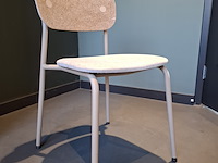8x design kantine stoel planq, rebel chair za, grijs, bouwjaar 2023 - afbeelding 12 van  17