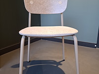 8x design kantine stoel planq, rebel chair za, grijs, bouwjaar 2023 - afbeelding 13 van  17