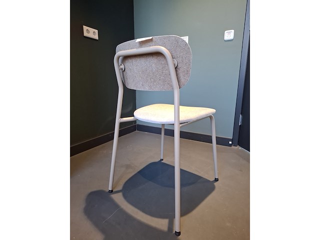 8x design kantine stoel planq, rebel chair za, grijs, bouwjaar 2023 - afbeelding 15 van  17