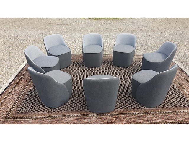 8x designstoel lagranja + 4x tafel - afbeelding 1 van  13