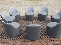 8x designstoel lagranja + 4x tafel - afbeelding 1 van  13