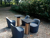 8x designstoel lagranja + 4x tafel - afbeelding 6 van  13