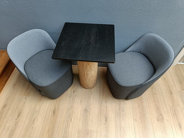 8x designstoel lagranja + 4x tafel - afbeelding 8 van  13