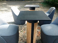 8x designstoel lagranja + 4x tafel - afbeelding 9 van  13