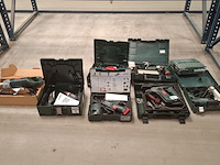 8x divers accu/elektrisch gereedschap metabo, diverse modellen - afbeelding 1 van  17