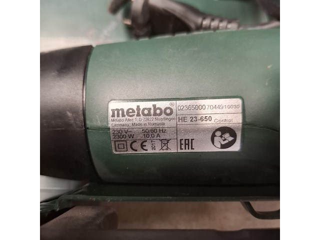 8x divers accu/elektrisch gereedschap metabo, diverse modellen - afbeelding 3 van  17