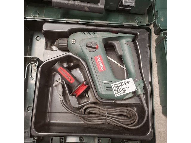 8x divers accu/elektrisch gereedschap metabo, diverse modellen - afbeelding 6 van  17