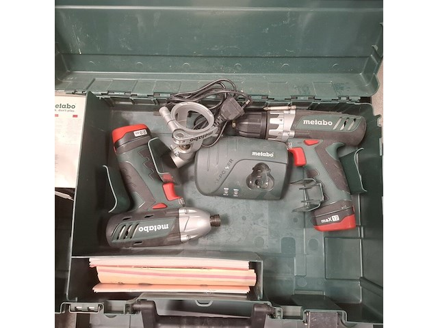 8x divers accu/elektrisch gereedschap metabo, diverse modellen - afbeelding 8 van  17