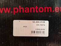 8x diverse cirkelzaagblad o.a. phantom, makita - afbeelding 8 van  14