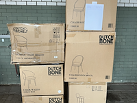 8x diverse stoelen, fauteuils en barkrukken dutchbone - afbeelding 1 van  6